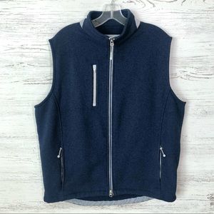PETER MILLAR Fleece Lined Sweater Vest Golf XL